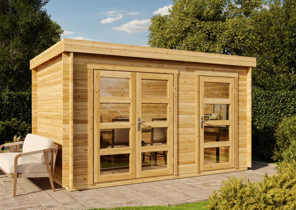 Gartenhaus Paloma Grande|4x2m|Rabatt:35% Gartenhaus Paloma Grande|4x2m|Rabatt:35%