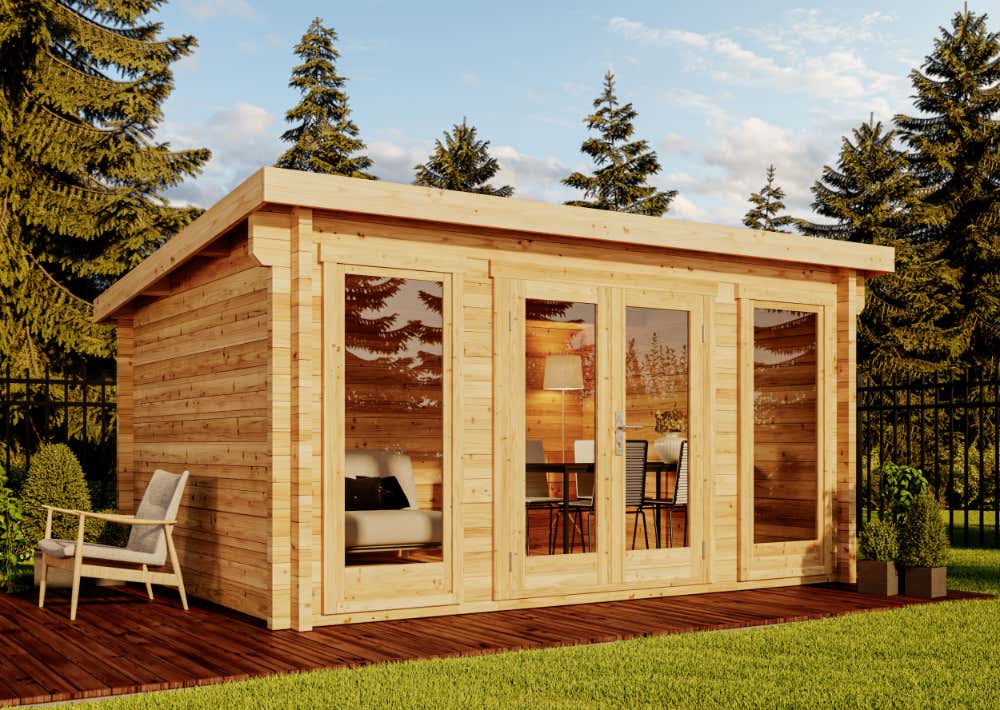 Gartenhaus Atrium-F|4x3m Gartenhaus Atrium-F|4x3m