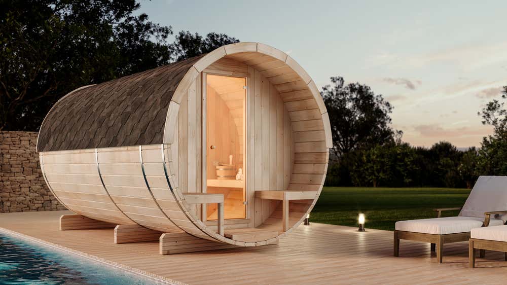 FinnTherm Fasssauna Charlotte