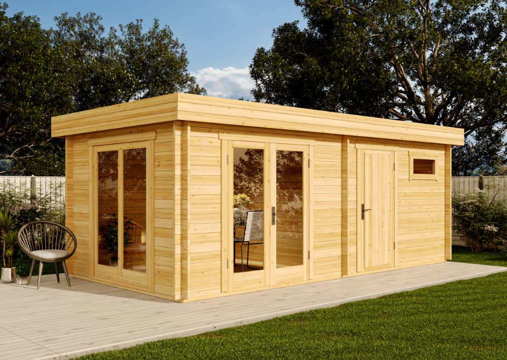 Gartenhaus Vönix-40 ISO% reduziert: Gartenhaus Vönix-40 ISO 18m² Gartenhaus Vönix-40 ISO% reduziert: Gartenhaus Vönix-40 ISO 18m²