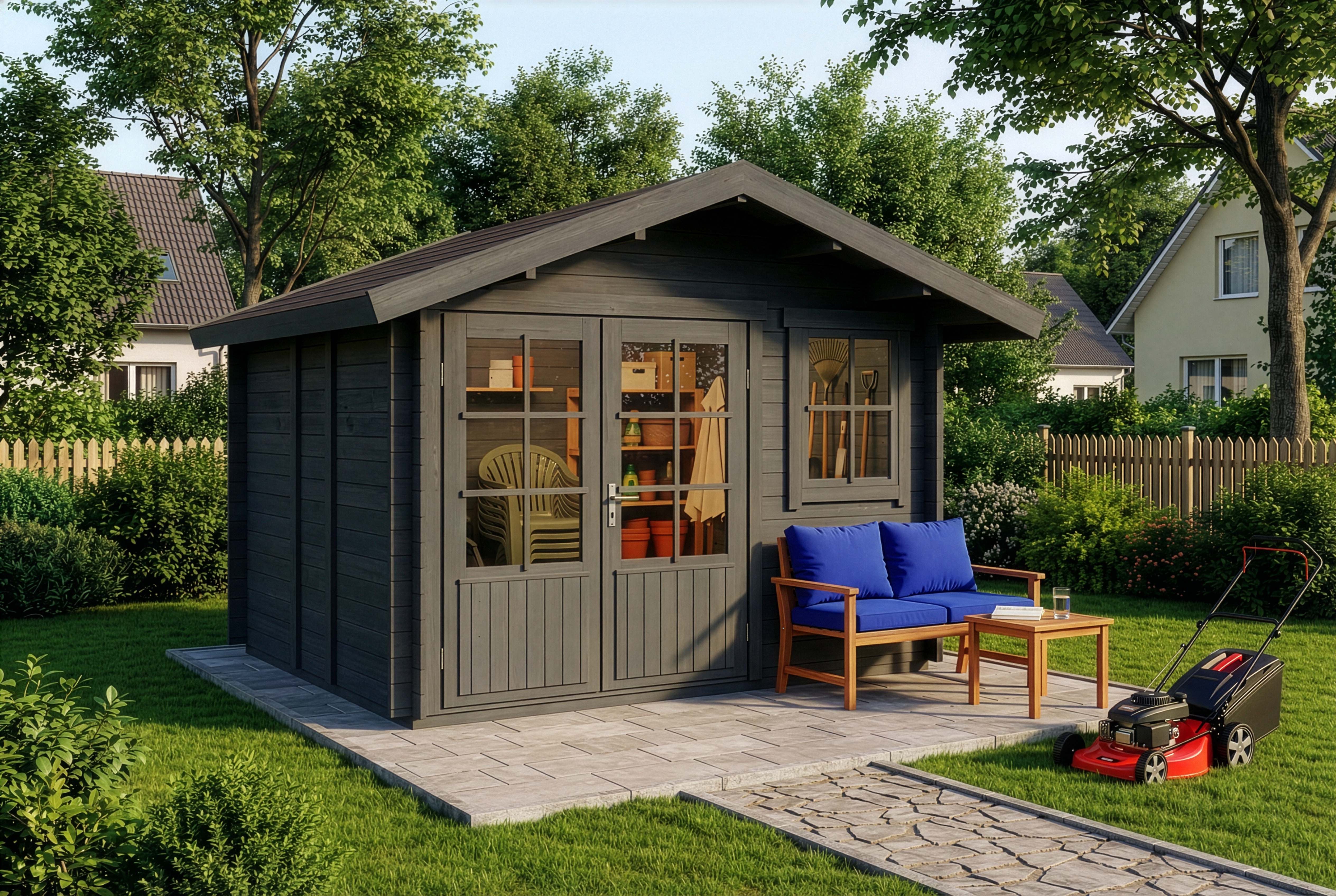 11 % Discount! Gartenhaus Palermo|3x3m