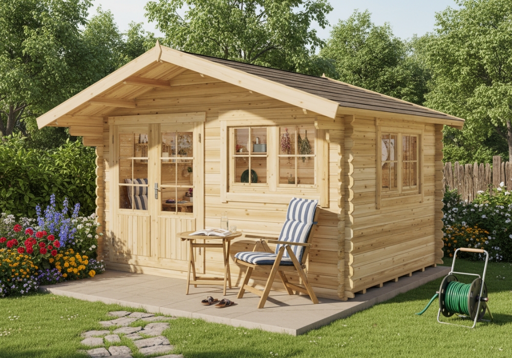 31 % Rabatt: Gartenhaus Gabriel-34 400 x 300 cm 16m² 31 % Rabatt: Gartenhaus Gabriel-34 400 x 300 cm 16m²