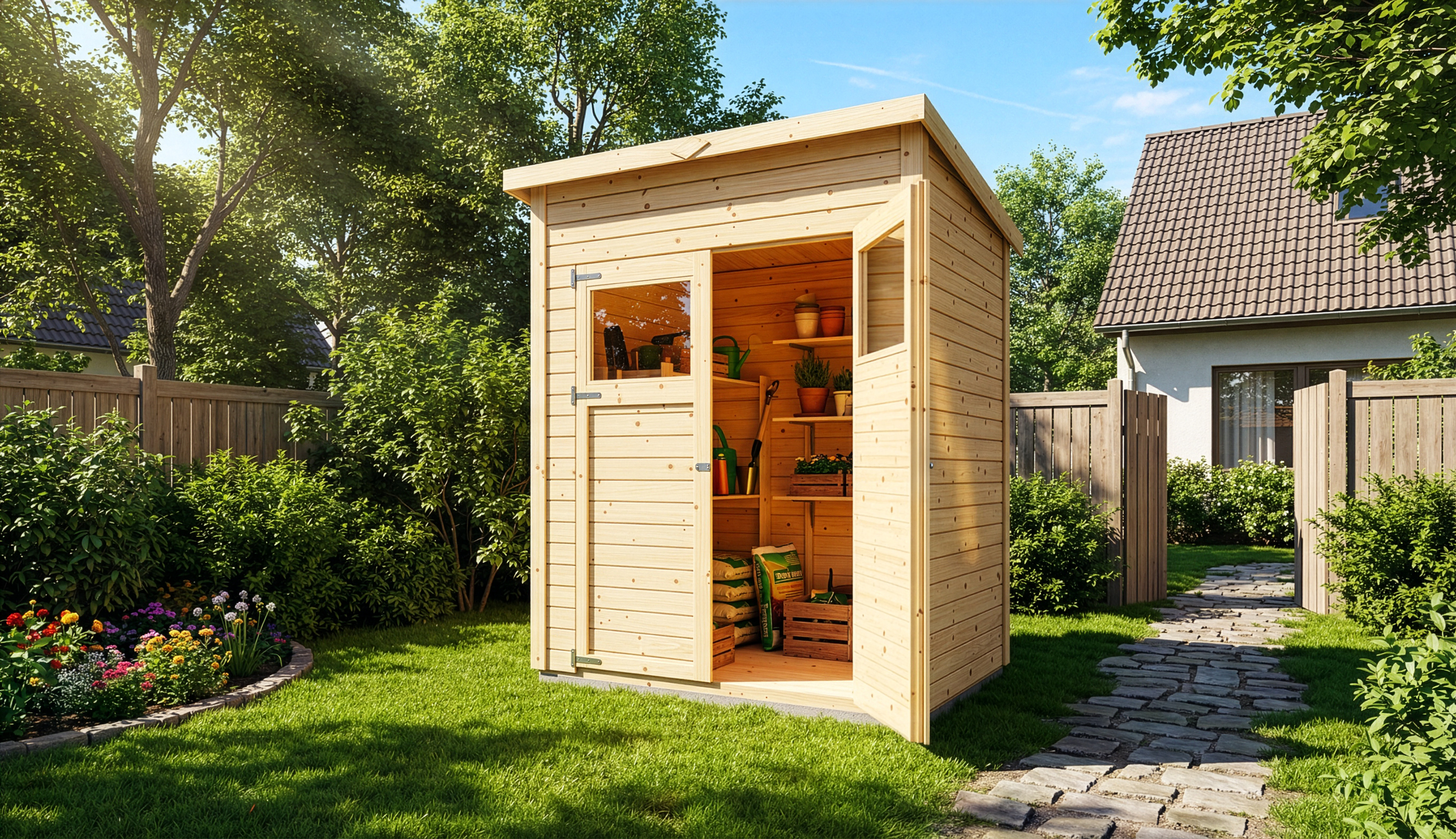Gerätehaus Mollie | 3x2m Gerätehaus Mollie | 3x2m