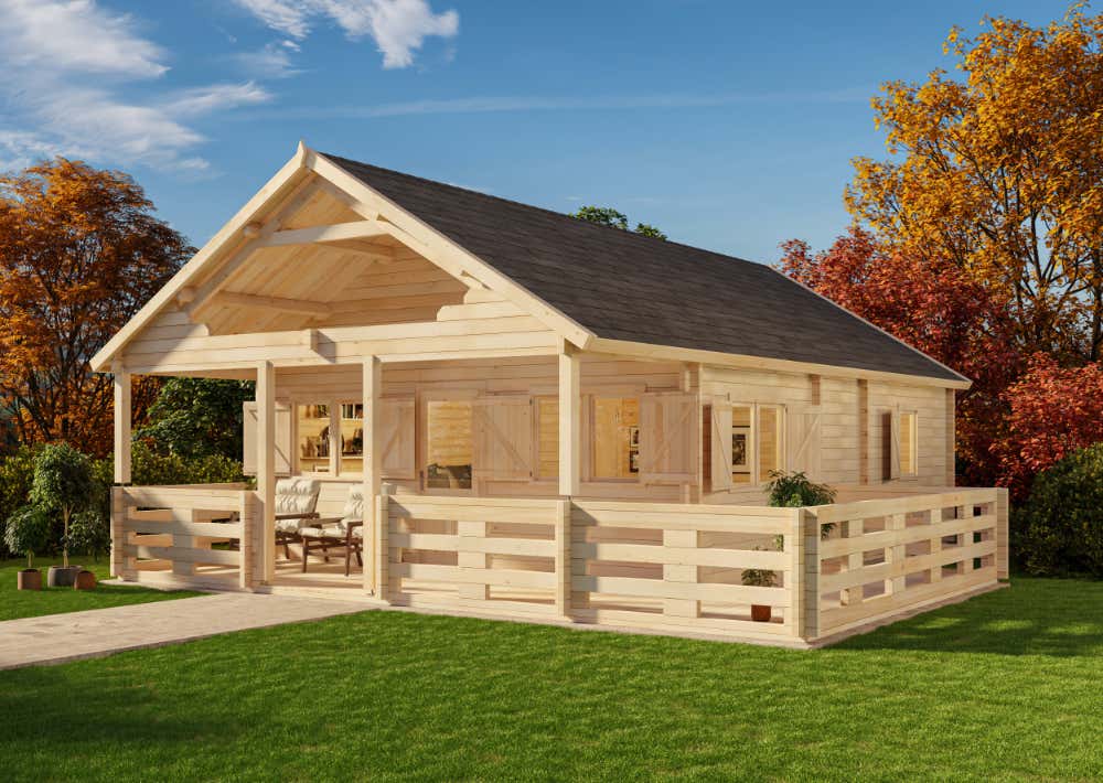 Gartenhaus Gustav|8x6m Gartenhaus Gustav|8x6m