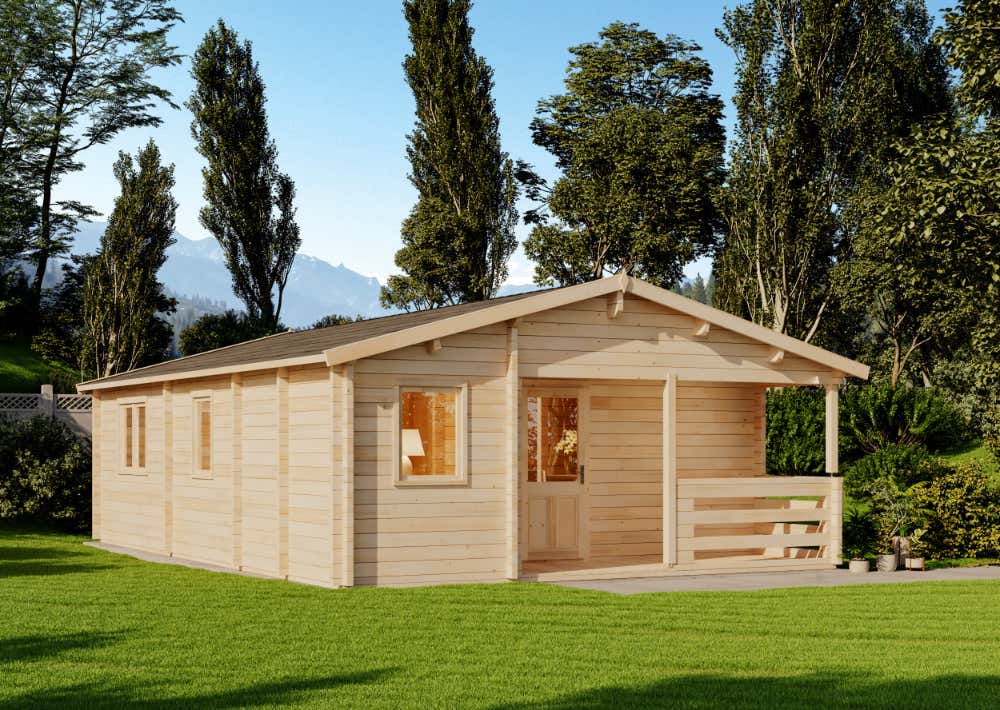 Garten-und Freizeithaus Almeria|9x6m Garten-und Freizeithaus Almeria|9x6m