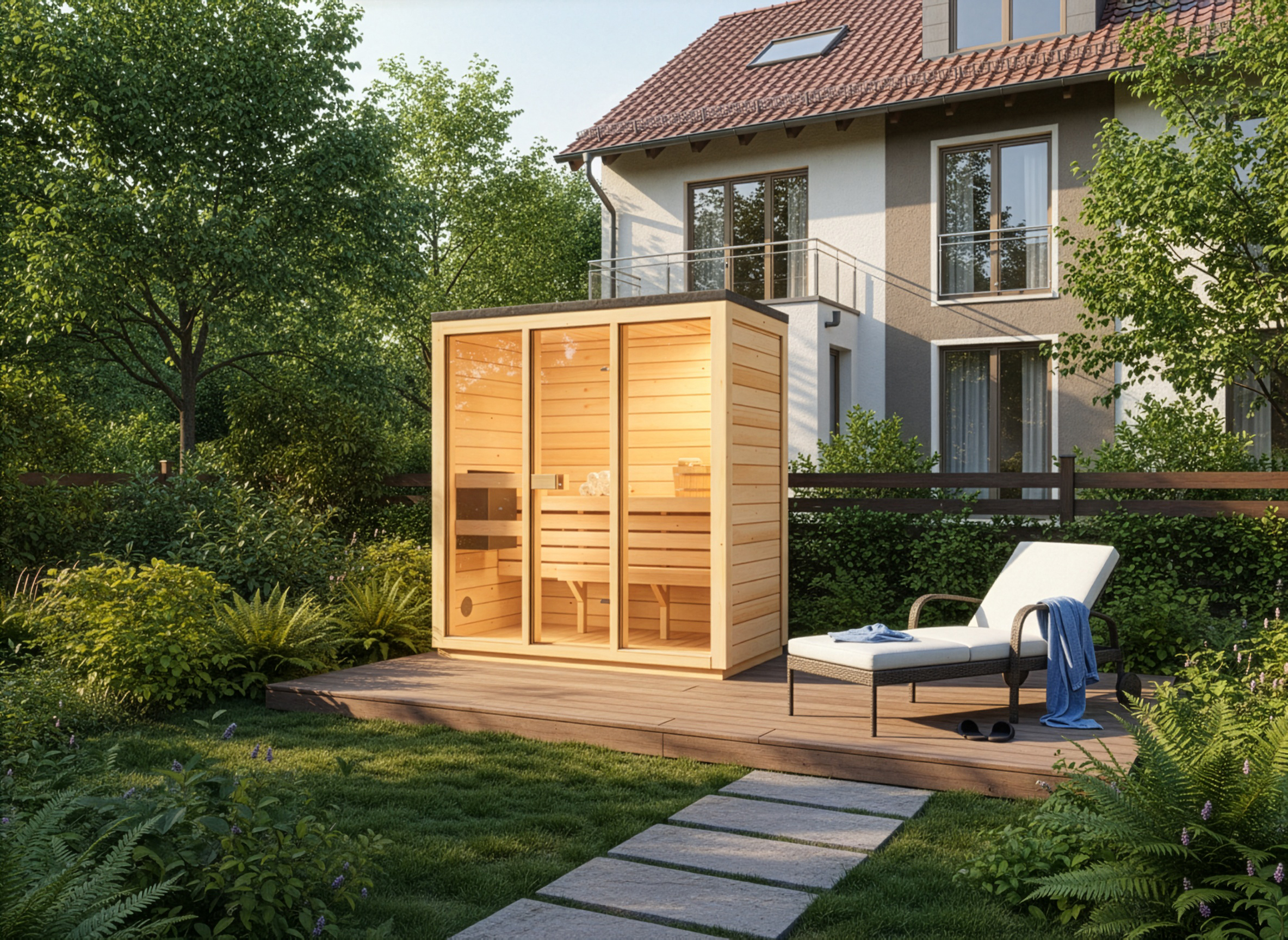 FinnTherm Gartensauna Kuuma M