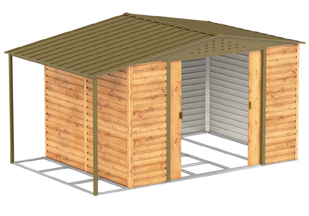 duramax-metall-geratehaus-alpine-3x2-4m-holzoptik-mit-anbau-259525-D7-1-00031-1000x700