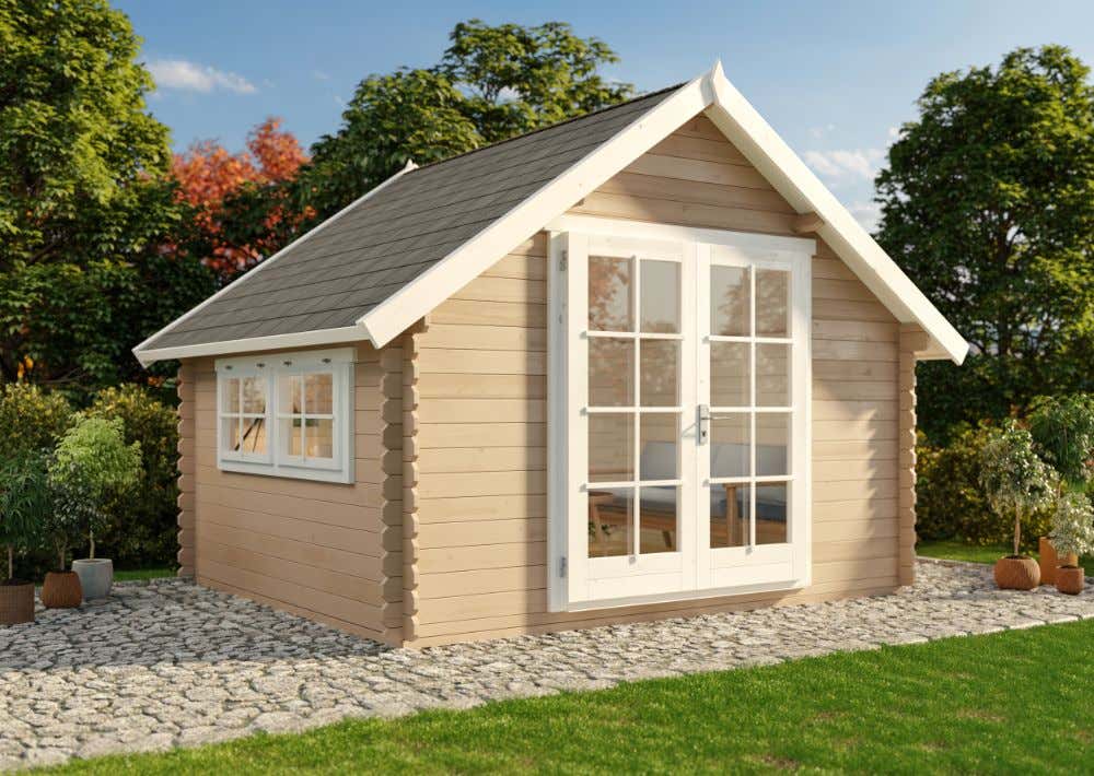Gartenhaus Modell Ronja-28 | 4x3m | Rabatt:26% Gartenhaus Modell Ronja-28 | 4x3m | Rabatt:26%