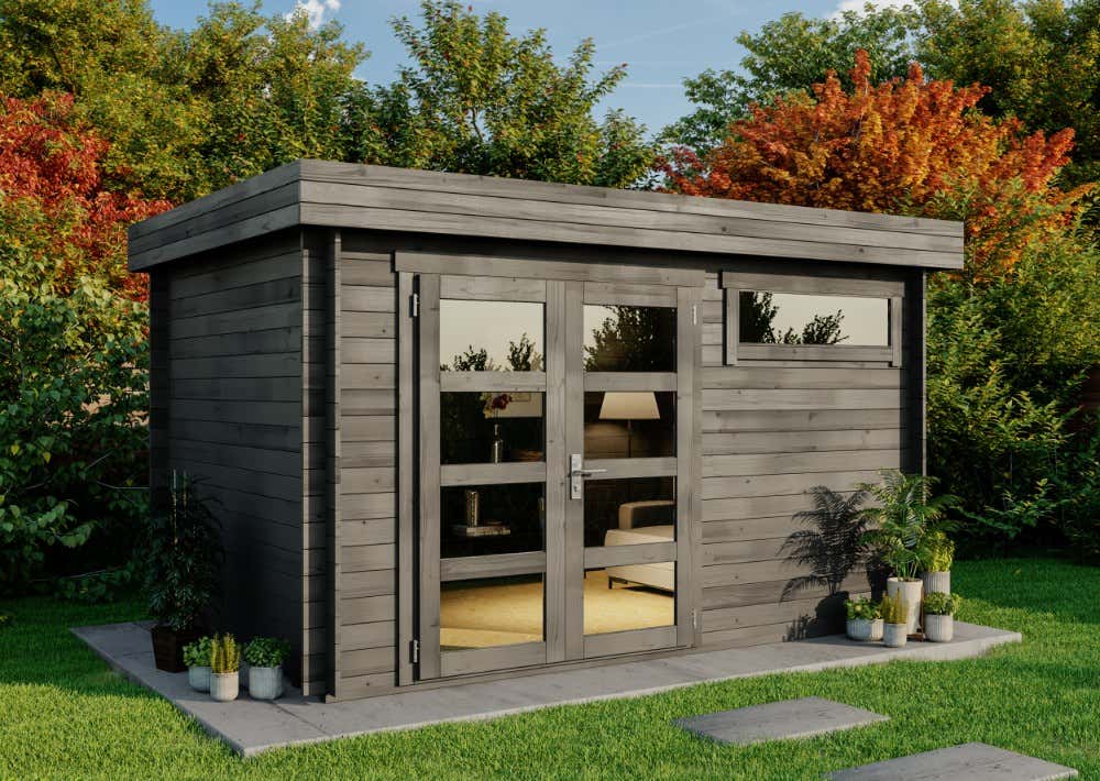 Alpholz Gartenhaus Leandro-28