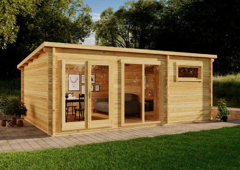 Gartenhaus Atrium E 6x4m | Rabatt: 20 %