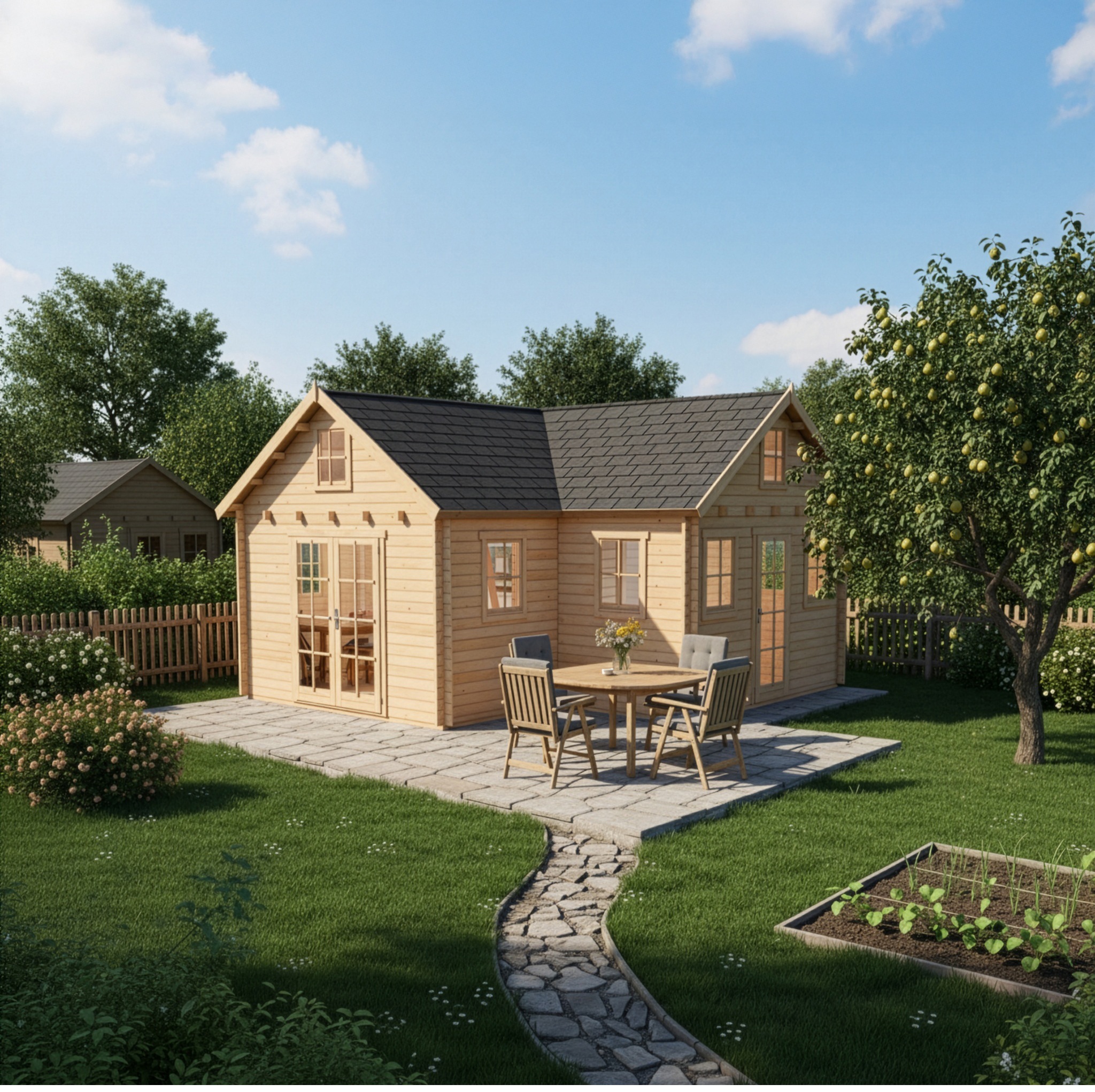 10 % Discount! Alpholz Schrebergartenhaus Sabine 10 % Discount! Alpholz Schrebergartenhaus Sabine