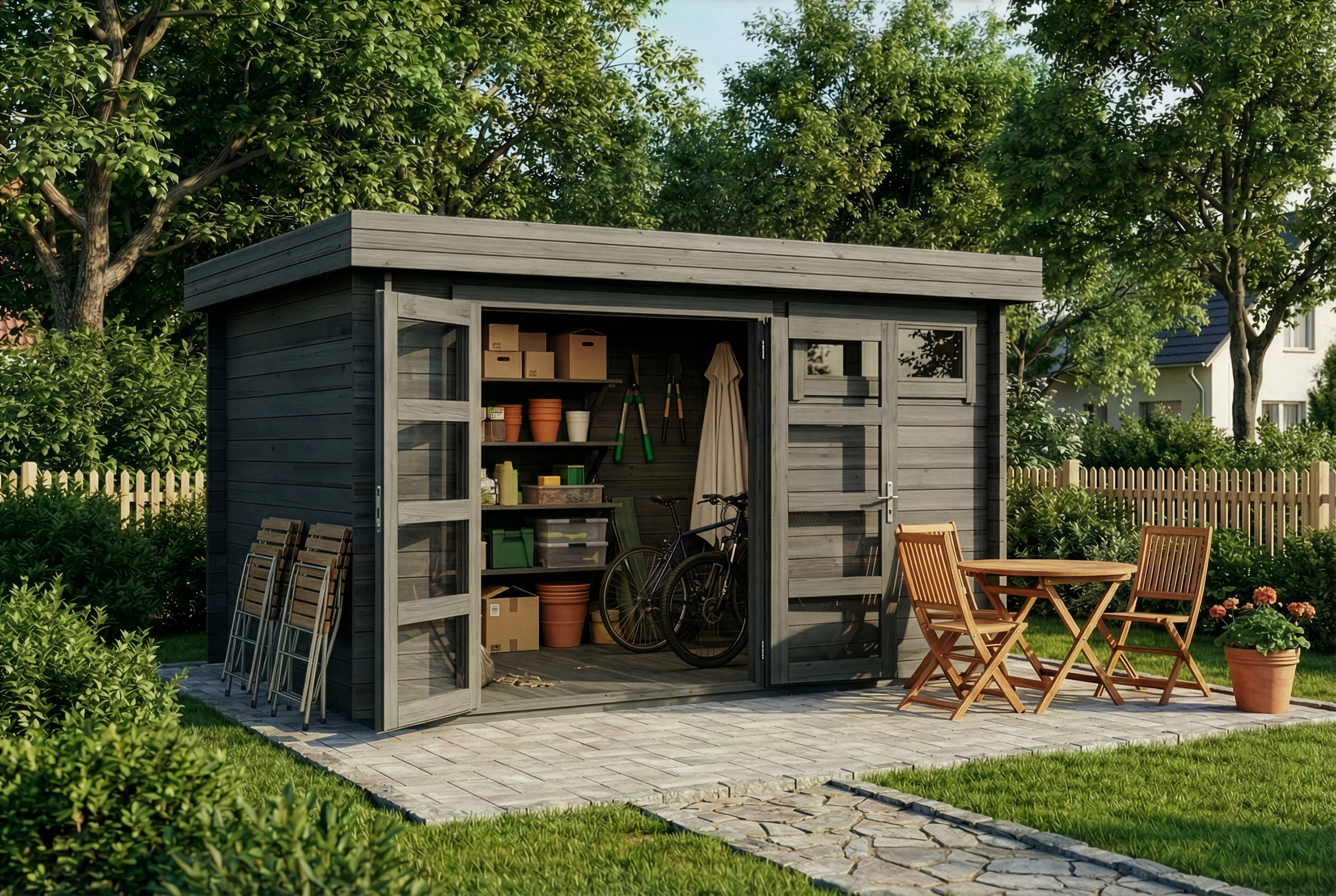 24 % Discount! Gartenhaus Leandro|4x3m