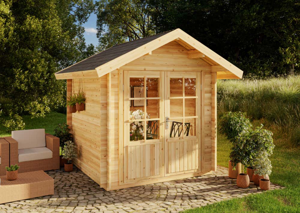 Alpholz Gartenhaus Palma|3x3m|Rabatt:12% Alpholz Gartenhaus Palma|3x3m|Rabatt:12%
