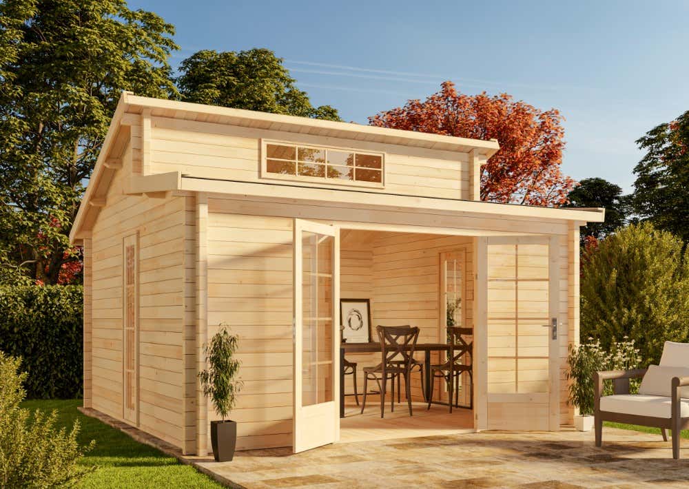 Gartenhaus Lausitz ISO% reduziert: Gartenhaus Lausitz ISO 16m² Gartenhaus Lausitz ISO% reduziert: Gartenhaus Lausitz ISO 16m²