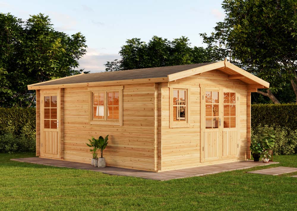 31 % Rabatt: Gartenhaus Jennifer-28 20m² 31 % Rabatt: Gartenhaus Jennifer-28 20m²