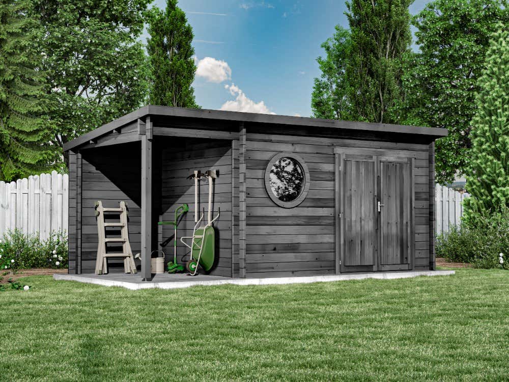 Gartenhaus Maria-Rondo 44 C|5x2m|Rabatt:28%