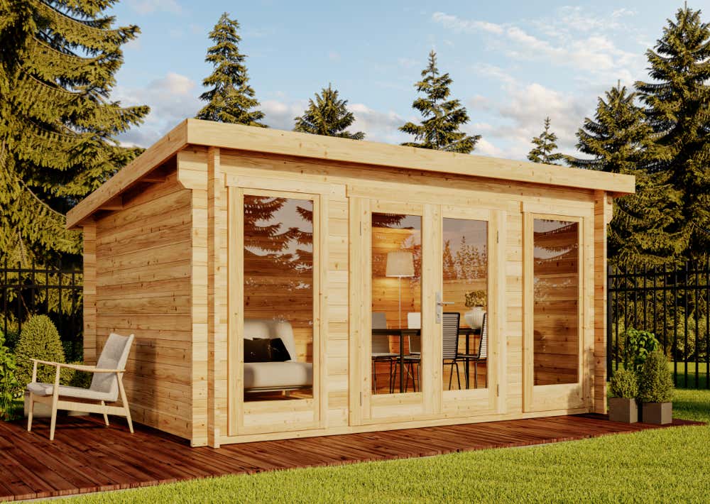 Gartenhaus Atrium F|4x3m