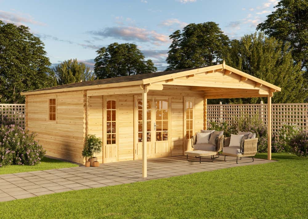 B-Ware Gartenhaus Nyborg-44 ISO