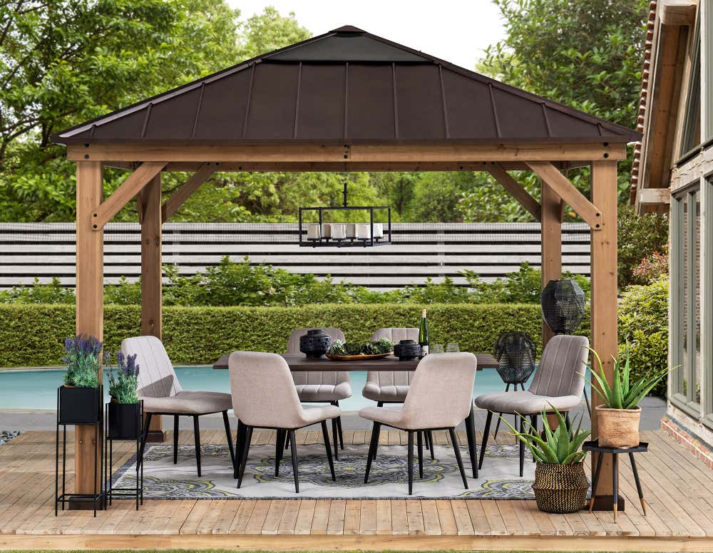 Sunjoy Gartenpavillon Pirin