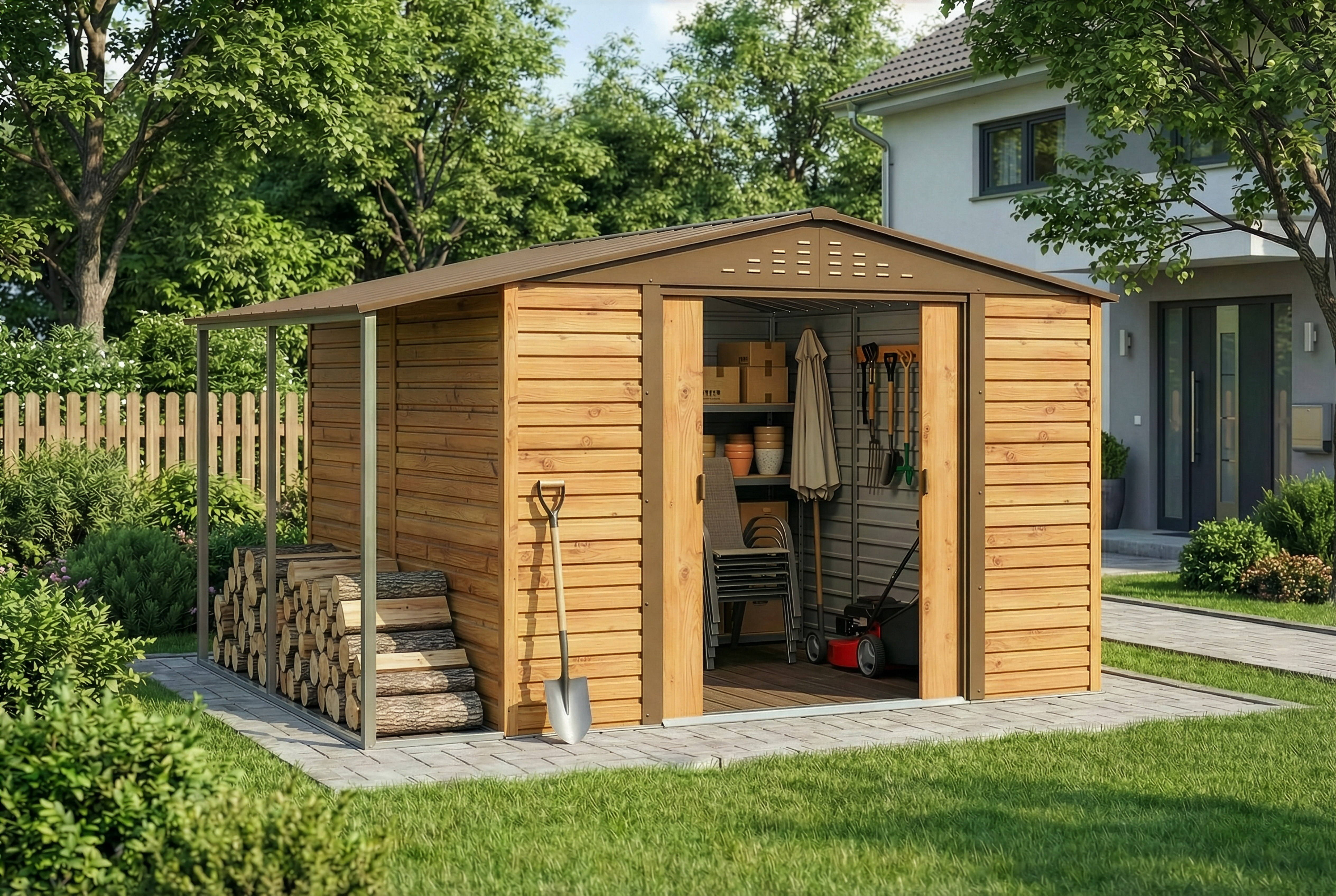 duramax-metall-geratehaus-alpine-3x3m-holzoptik-mit-anbau-280111-D7-1-00033-5056x3392