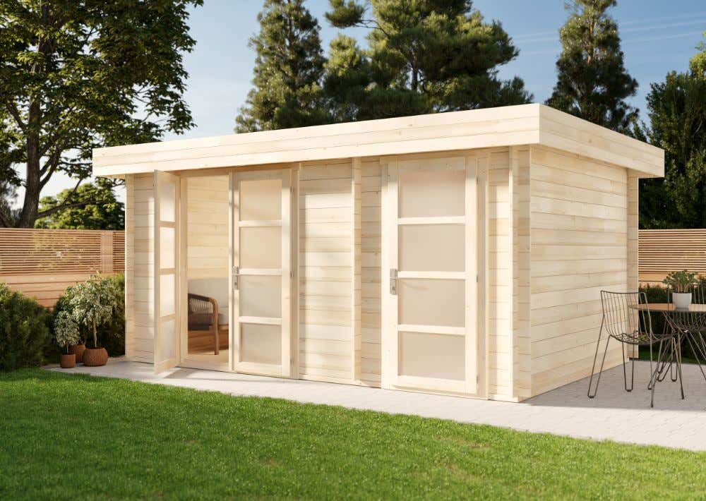 Gartenhaus Modern-E|5x3m|Rabatt:31% Gartenhaus Modern-E|5x3m|Rabatt:31%
