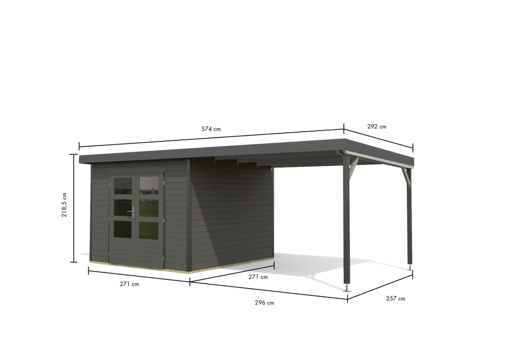 karibu-holz-metall-gartenhaus-pleione-7-3-m-mit-anbau-grau-anthrazit-280587-K1-1-00924-1800x1200