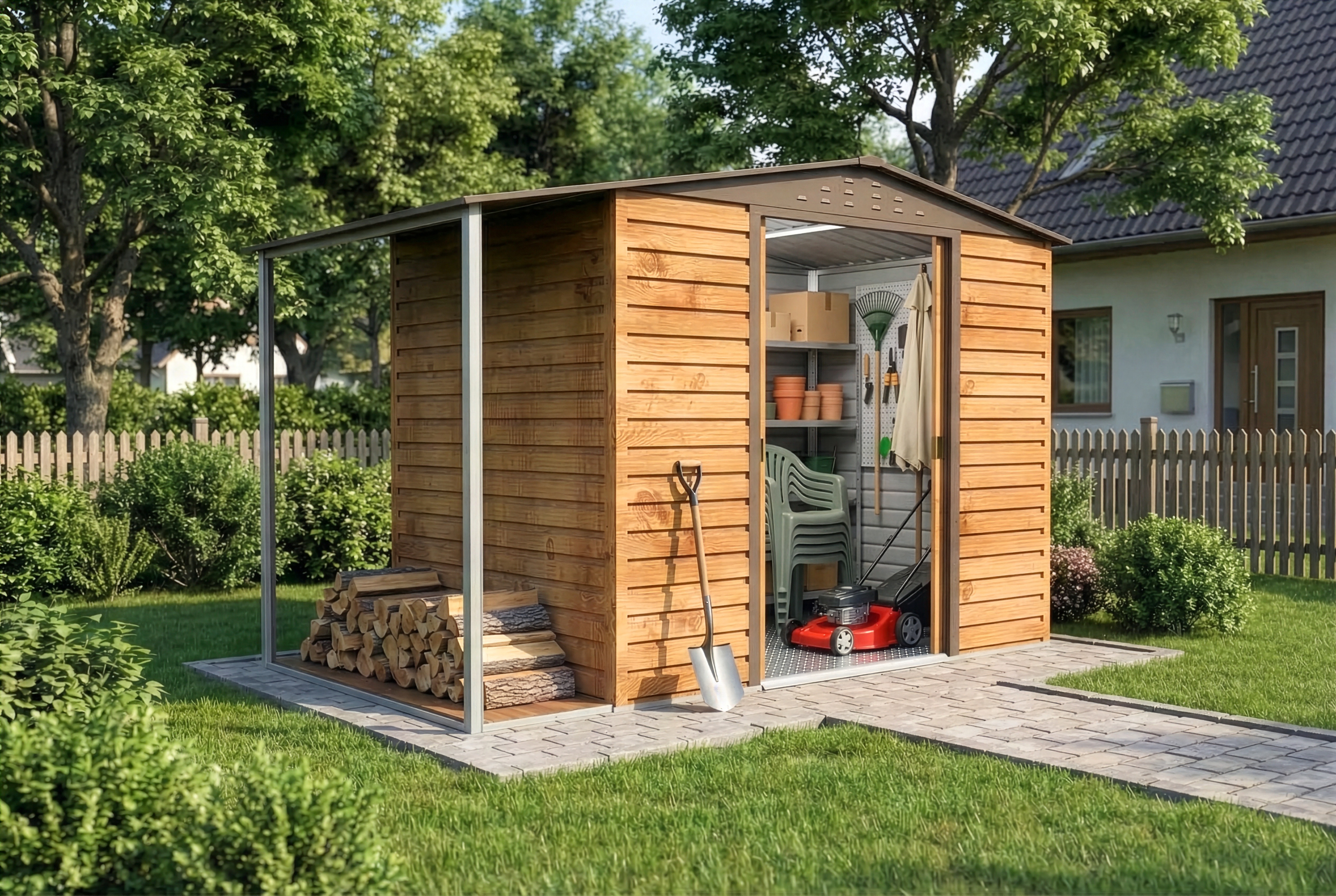 duramax-metall-geratehaus-alpine-2-4x1-8m-holzoptik-mit-anbau-277191-D7-1-00029-5056x3392