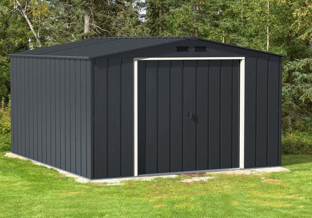 DURAMAX Metall-Gerätehaus Eco 3x3,7m