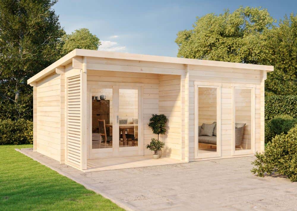 Gartenhaus Modell Orkus-44|5x4m Gartenhaus Modell Orkus-44|5x4m