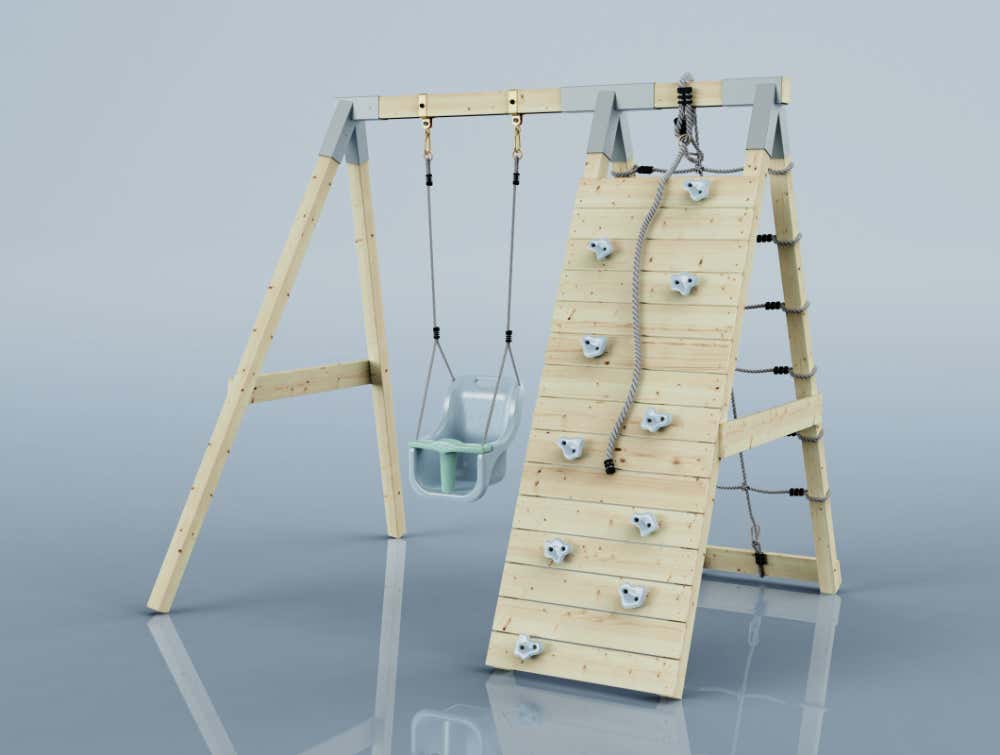 PolarPlay Klettergerüst Schneehase