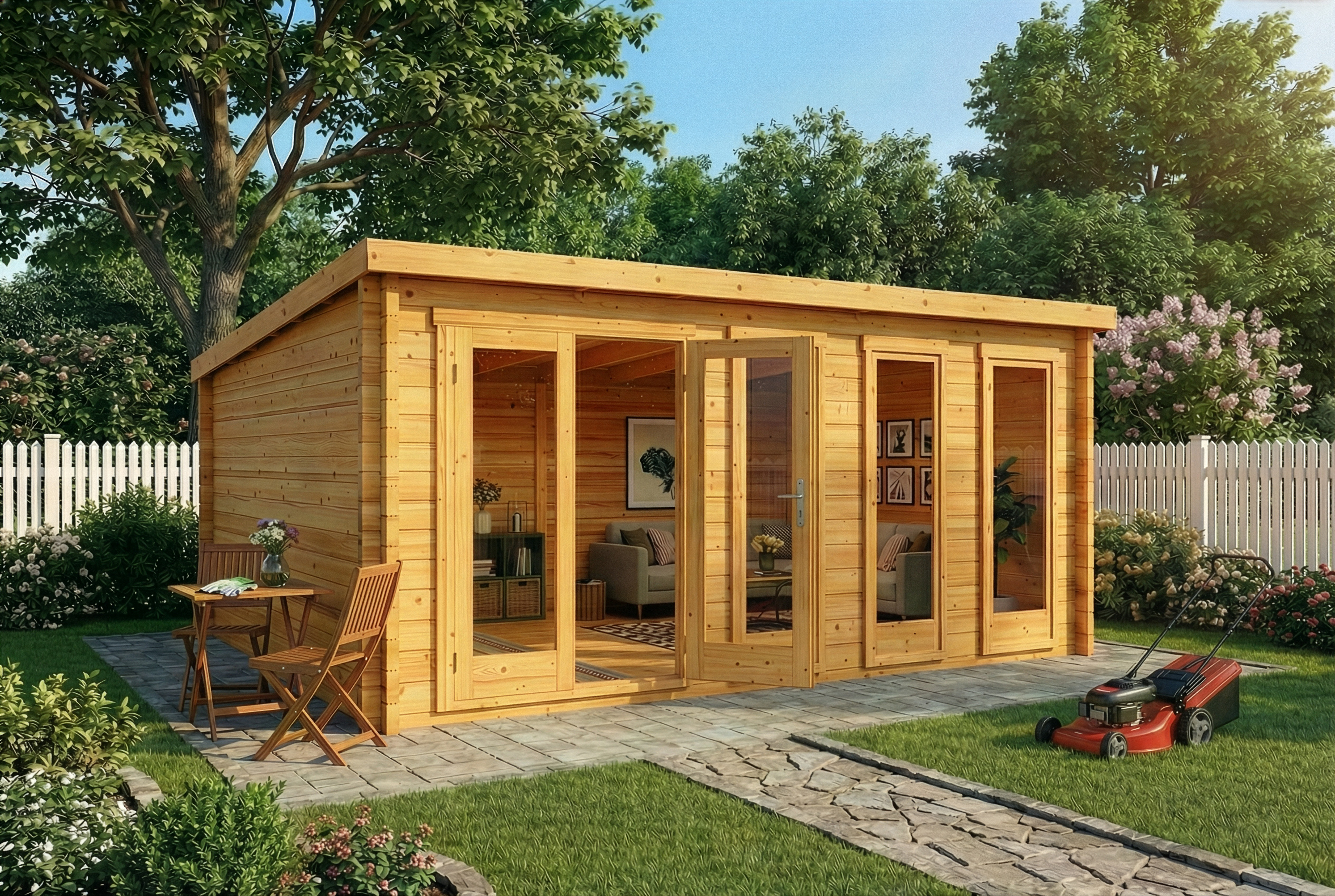 Gartenhaus Atrium D|6x6m