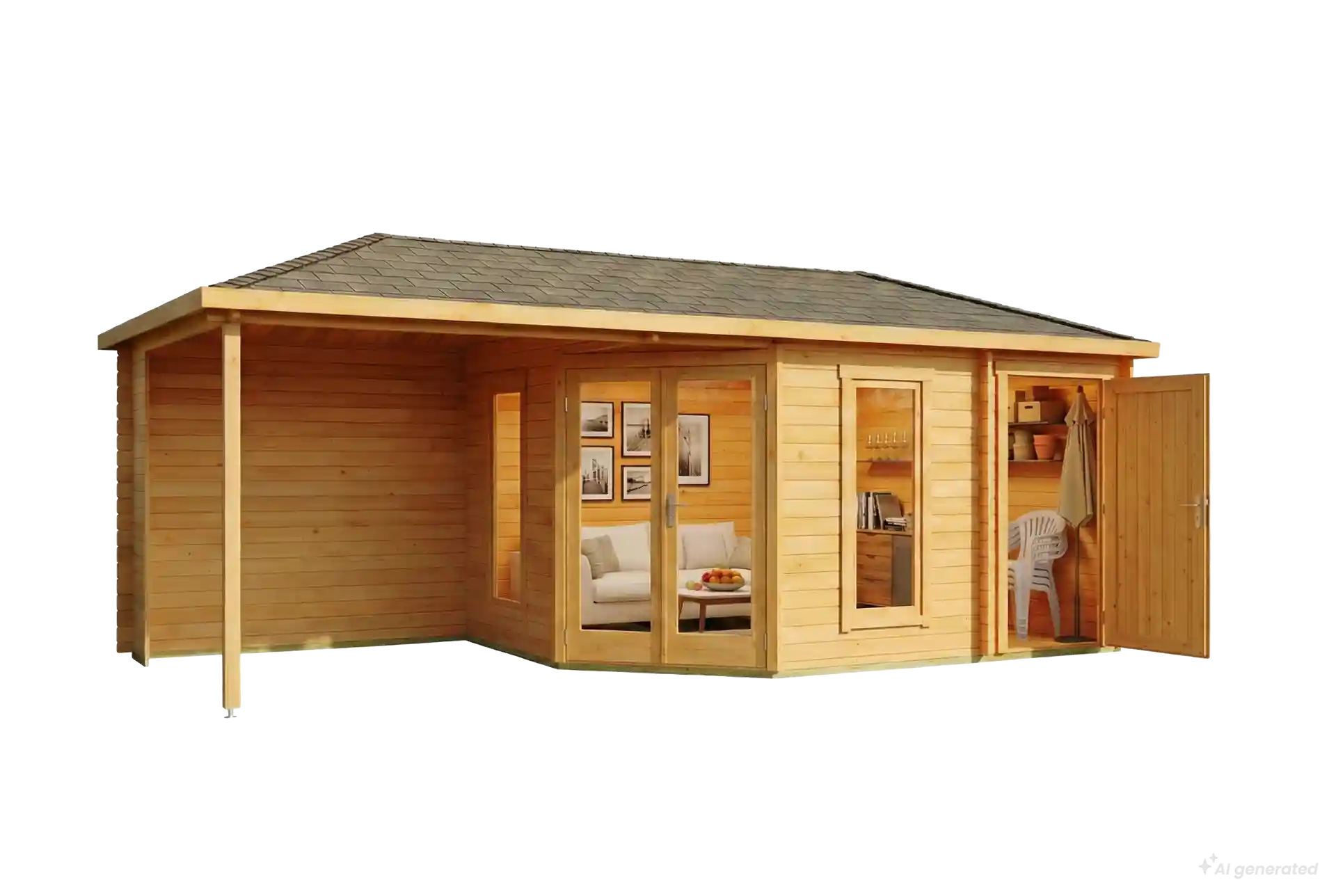 eco-set---5-eck-gartenhaus-liwa-mit-anbau---impragniert-284211-L1-1-00526-2528x1696