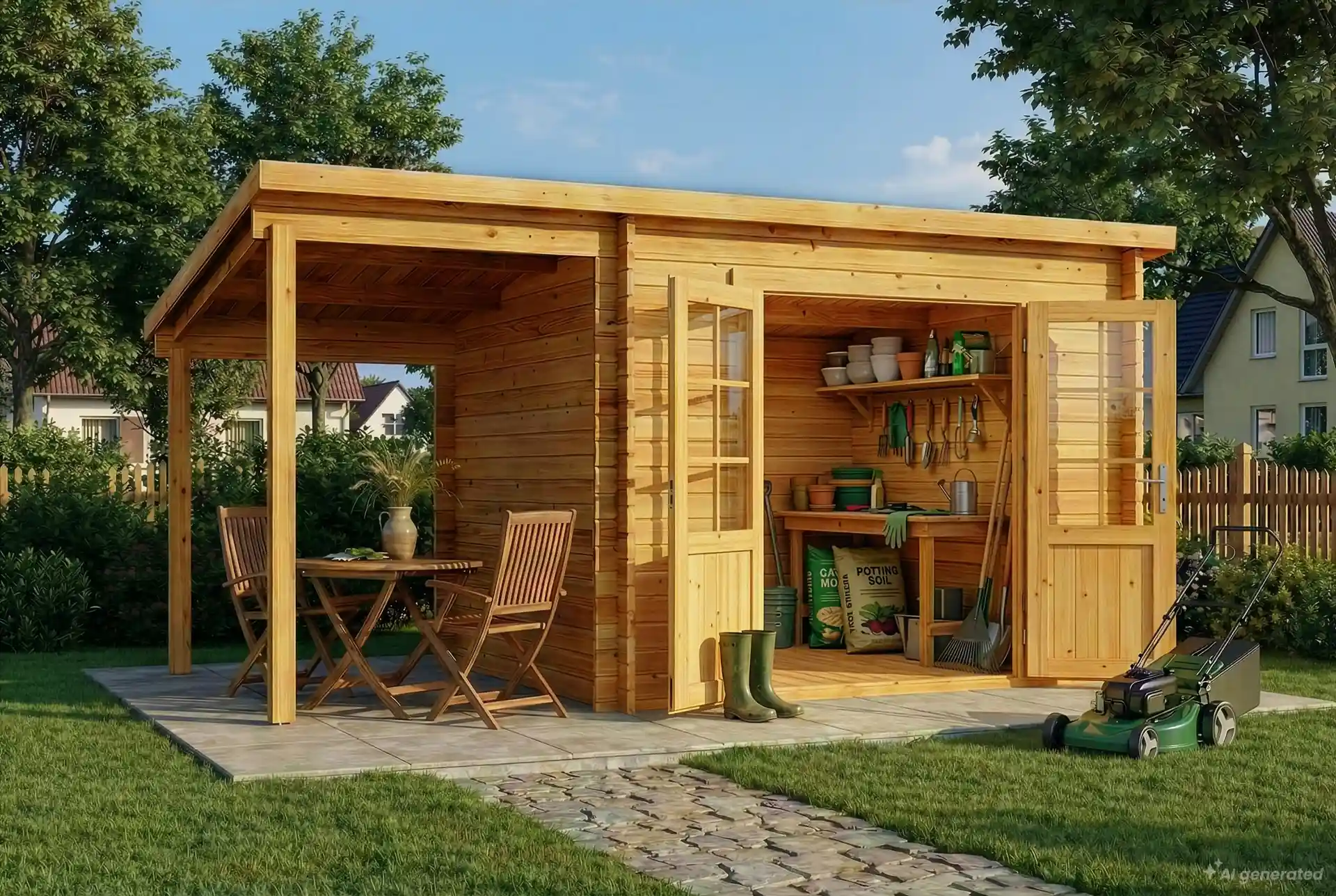 eco-set---pultdach-gartenhaus-maria-mit-schleppdach---impragniert-285227-L1-1-00533-5056x3392