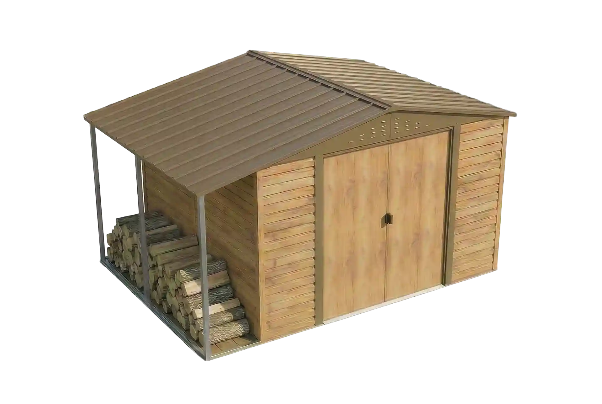 duramax-metall-geratehaus-alpine-3x3m-holzoptik-mit-anbau-280123-D7-1-00033-2528x1696