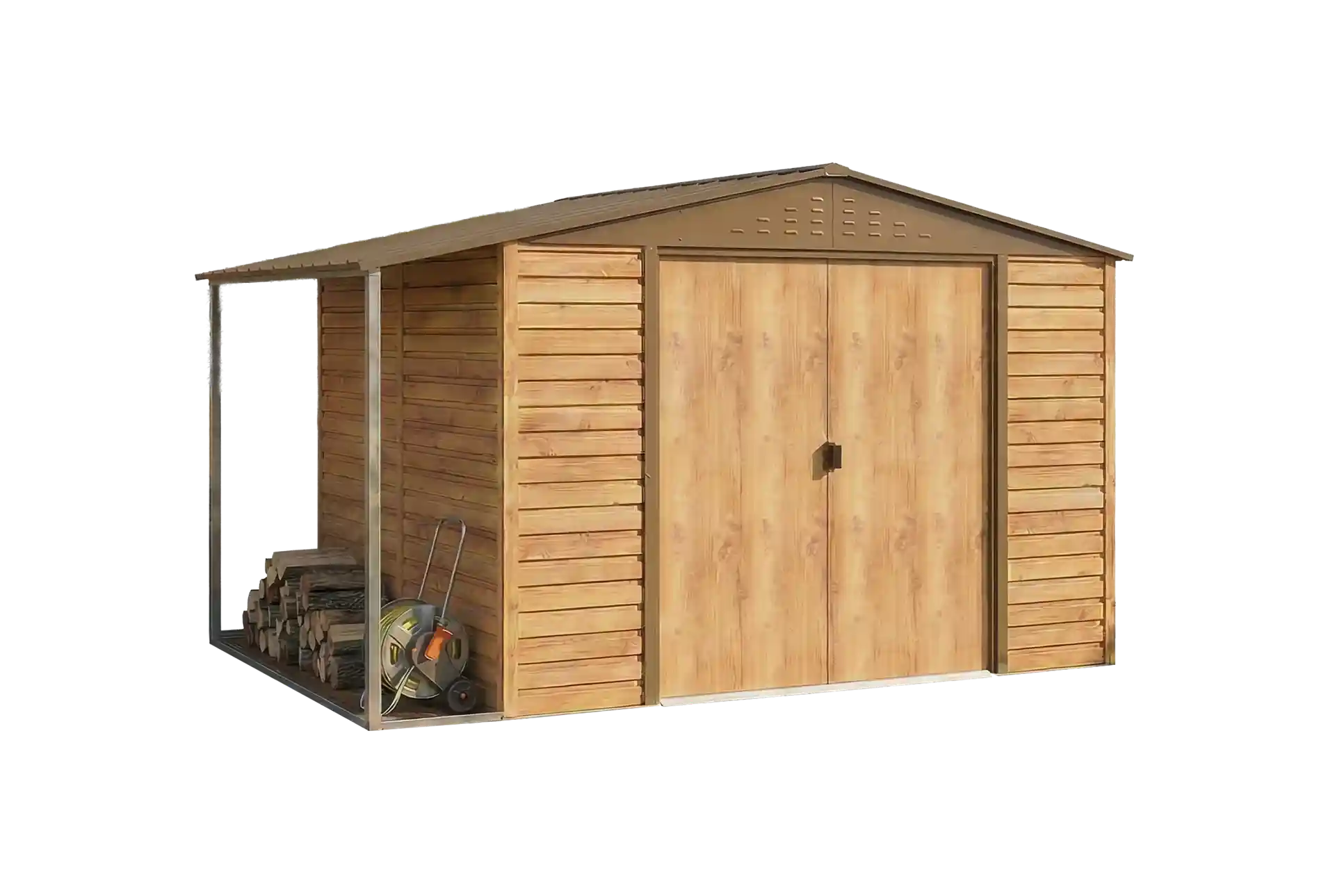 duramax-metall-geratehaus-alpine-3x2-4m-holzoptik-mit-anbau-279823-D7-1-00031-2528x1696