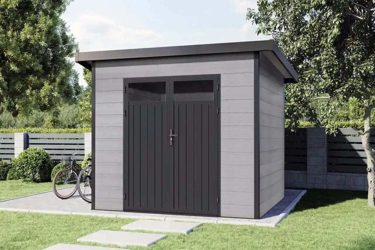 wolff-finnhaus-wpc-geratehaus-vitale-2420-19-anthrazit-hellgrau-259401-W1-1-00317-1280x853