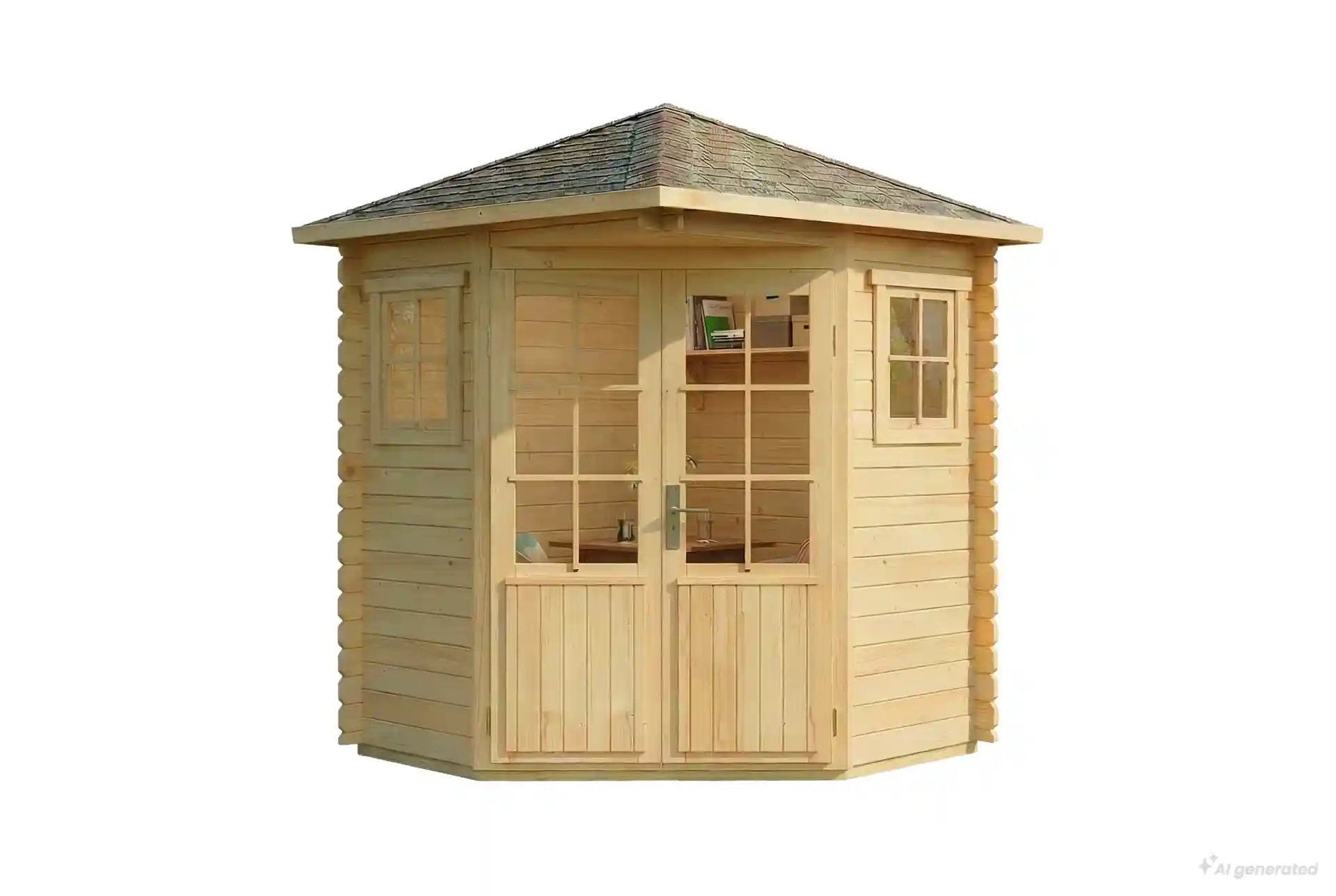 b-ware-5-eck-gartenhaus-modell-sunny-a---ohne-schutz-impragnierung-286699-L1-B-00235-2528x1696