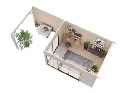 b-ware-palmako-gartenhaus-andrea-a-mit-anbau---mit-impragnierung-braun-doppelverglasung-285613-P1-B-00052-1000x750