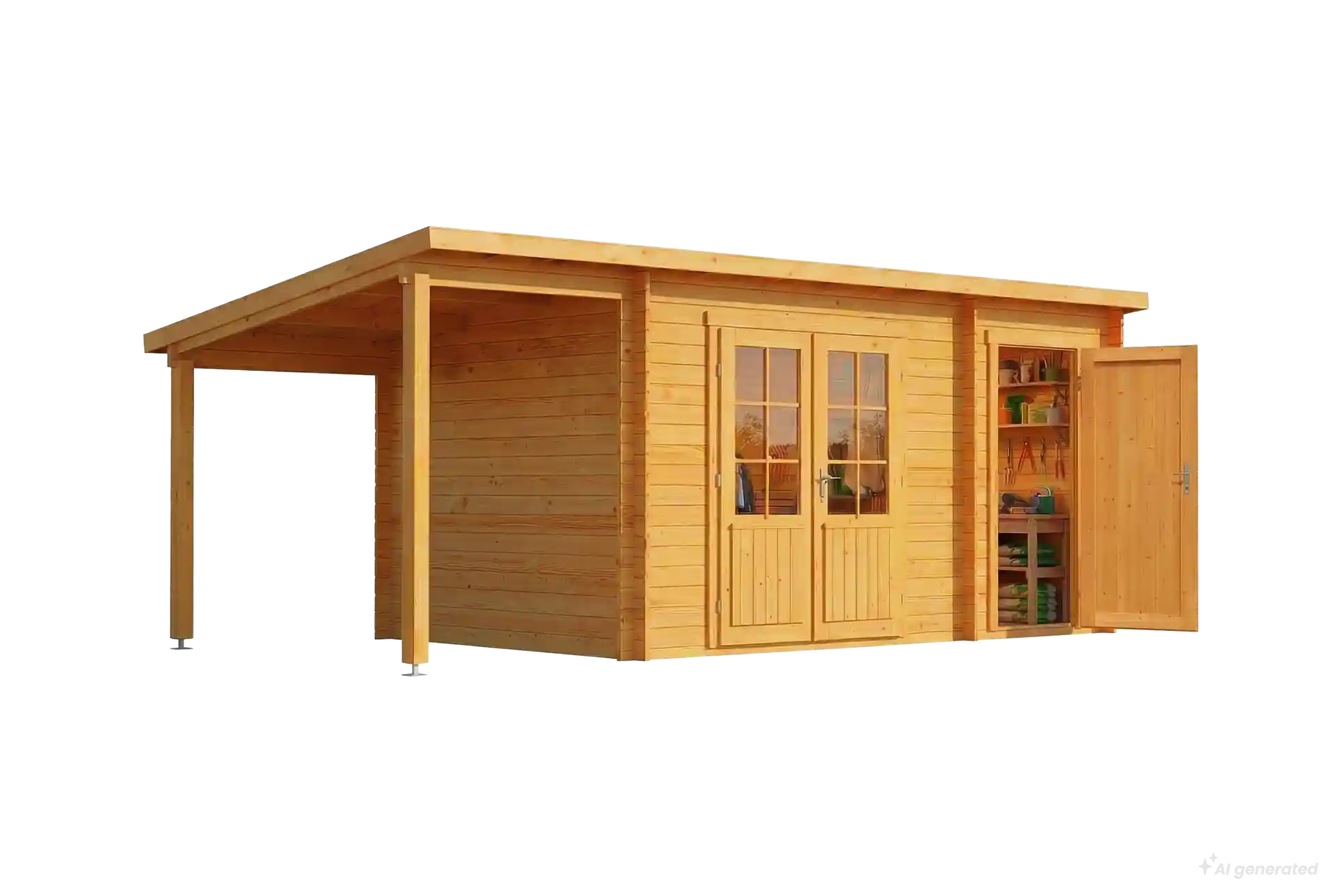 eco-set---pultdach-gartenhaus-maria-mit-anbau-schleppdach---impragniert-284113-L1-1-00522-2528x1696