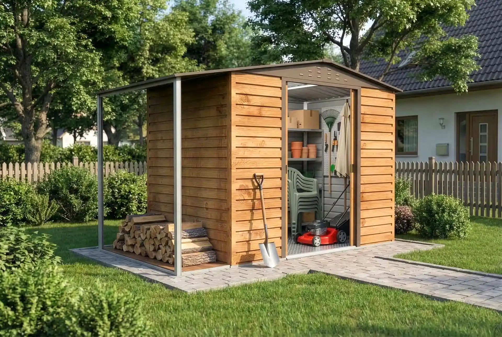 duramax-metall-geratehaus-alpine-2-4x1-8m-holzoptik-mit-anbau-277191-D7-1-00029-5056x3392