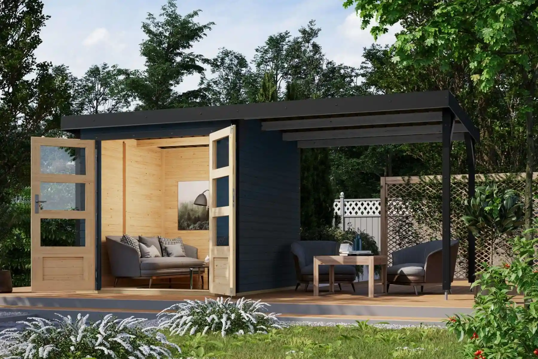 karibu-holz-metall-gartenhaus-kalypso-4-6-m-mit-anbau-anthrazit-anthrazit-278611-K1-1-00885-1800x1200
