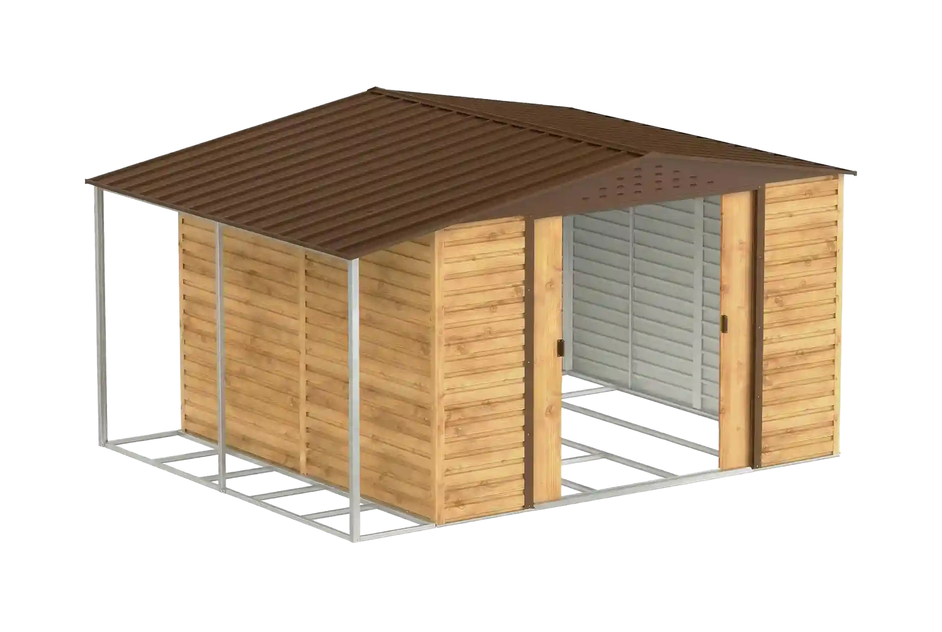 duramax-metall-geratehaus-alpine-3x3m-holzoptik-mit-anbau-280121-D7-1-00033-2528x1696