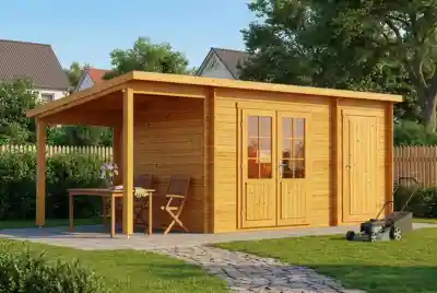 eco-set---pultdach-gartenhaus-maria-mit-anbau-schleppdach---impragniert-284097-L1-1-00522-5056x3392